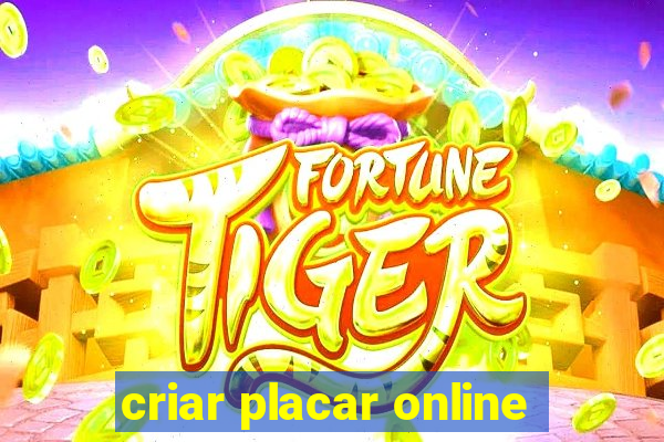 criar placar online